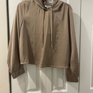 Calvin Klein Gold Hooded Jacket